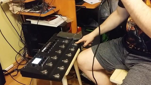 Видос тест вокала POD HD500 смотреть онлайн