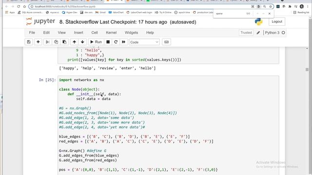 Python - How to use nx to create a graph смотреть онлайн