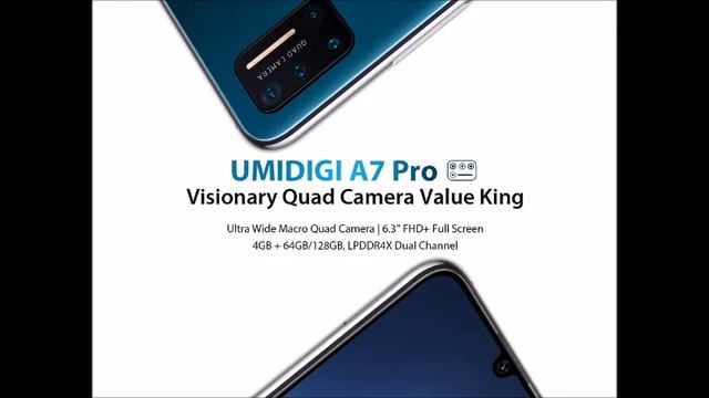 МЕГА СКИДКА на 11.11.2020 UMIDIGI A7 Pro Quad Camera Android 10 OS 6,3 смотреть онлайн
