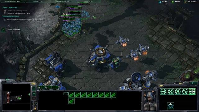 Starcraft II: Wings of Liberty Campaign 23. Artifact Mission 4 - Supernova (2/3) смотреть онлайн