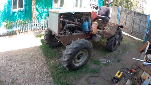 Злые колеса на минитрактор смотреть онлайн