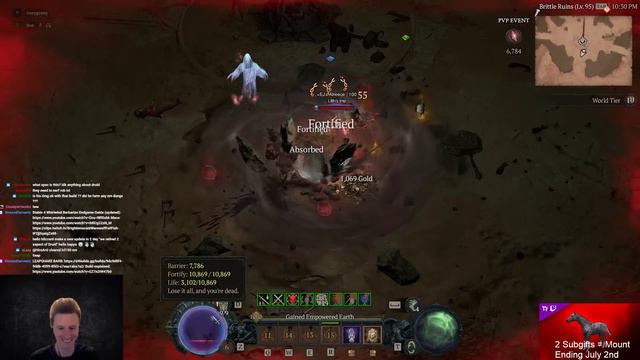 IMMORTAL DRUID in PvP JUST STAND THERE Diablo 4 смотреть онлайн