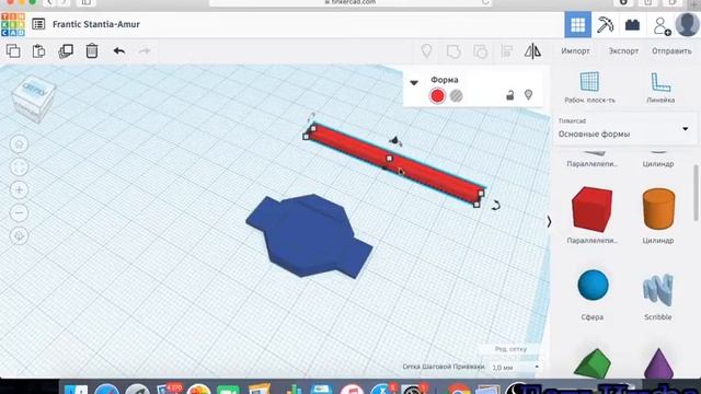 Создаем 3D модель в TinkerCad смотреть онлайн