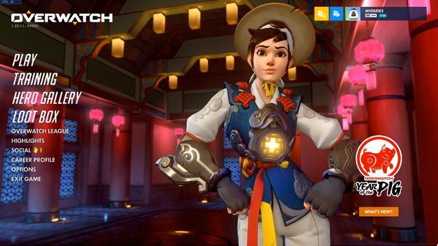 Overwatch - Lunar New Year 2019 Menu Theme смотреть онлайн