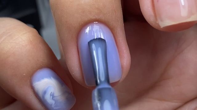 Как сделать текстурный дизайн ногтей? | Морской дизайн | Цветная база для гель-лака смотреть онлайн