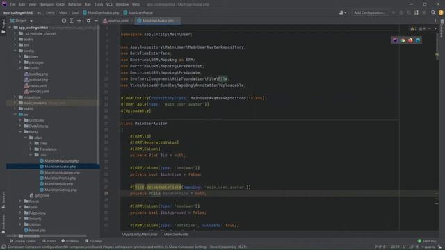 Symfony Uploader Part I - User Avatar with Vich Uploader [1 of 2] смотреть онлайн