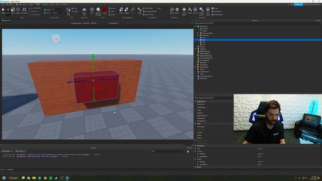 Roblox Studio Tutorial #2.1 - 3D modeling and Terrain Editor смотреть онлайн