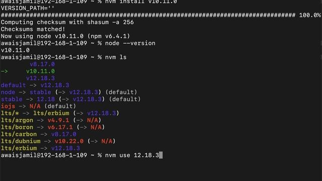 How to Manage multiple version of Node using NVM - 4K смотреть онлайн