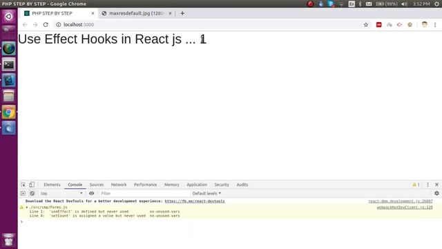 React js Hindi Tutorial #17 (use effect ) useEffect Hook with example смотреть онлайн
