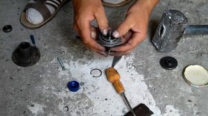 Замена подшипника редуктора болгарки