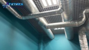 Вентиляция на кухне ресторана, кафе. Приточно-вытяжная система, гидрофильтр, зонты.