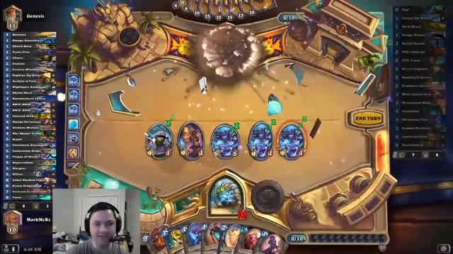 Cloudy with a Chance of MEMES! Cumulo Maximus OTK Combo! [Hearthstone Game of the Day] смотреть онлайн