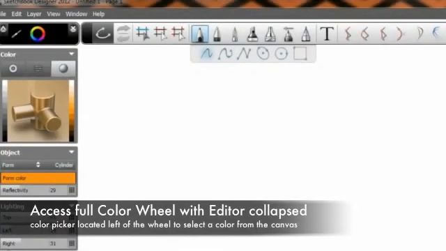 Sketchbook Designer - User Interface смотреть онлайн