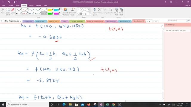 Runge-Kutta 4th Order (Numerical Differentiation) смотреть онлайн