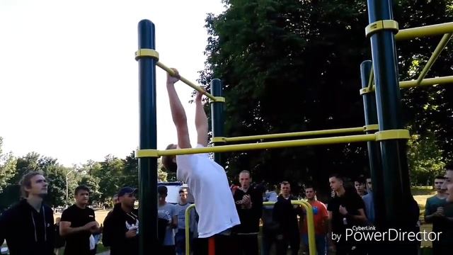 День молодёжи в Пинске 2018г. Мини Турнир по Workout/ Первый БЛОГ смотреть онлайн