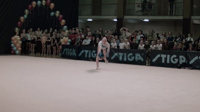 Алина Севальнева. Мяч Метелица 2015 Rhythmic Gymnastics смотреть онлайн