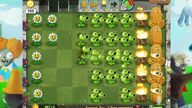 ЗОМБИ ПРОТИВ РАСТЕНИЙ 2 ЗОМБОТРОН - мультик игра Plants vs zombies 2 PVZ - от Спуди ! смотреть онлайн
