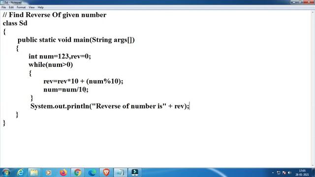 Program to Reverse a Number in Java смотреть онлайн