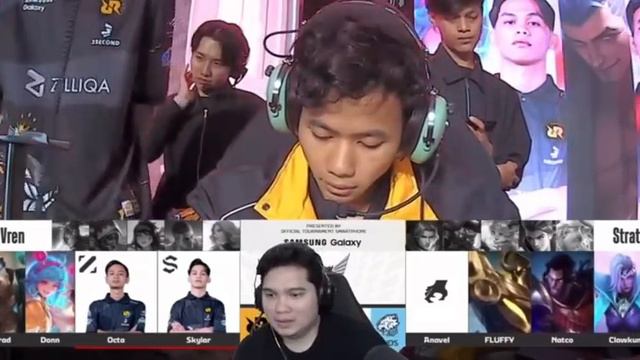 REAKSI PARA STREAMER RRQ SKYLAR PICK ROGER GOLD LANE‼️ смотреть онлайн