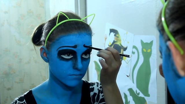 МАКИЯЖ НА ХЕЛЛОУВИН ЭМИЛИ / MAKEAP HALLOWEEN CORPSE BRIDE смотреть онлайн