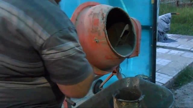 как очистить бетономешалку смотреть онлайн