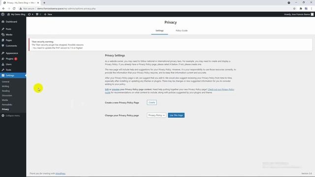 What are the basic setup when you first installed WordPress Application to your website смотреть онлайн