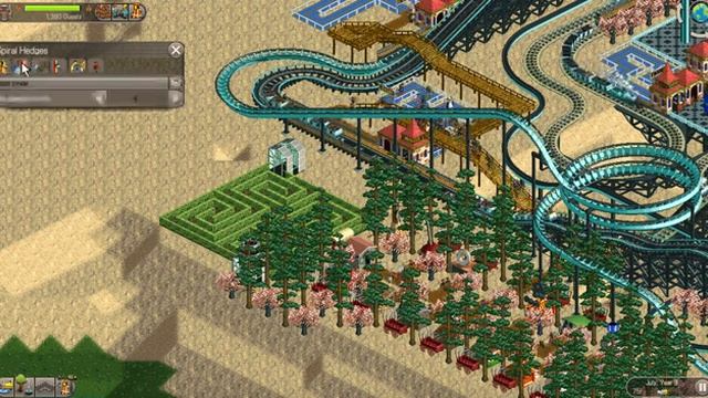 Roller Coaster Tycoon Classic - Desertopia Part 2 (Arid Heights Map) смотреть онлайн