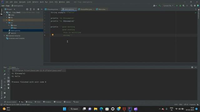 Groovy | String interpolation & multiline output explained in Tamil смотреть онлайн