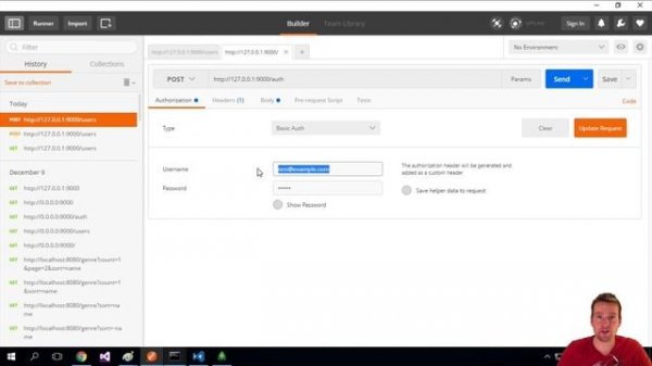 Get JWT Authentication token Login from Postman