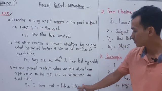 មេរៀនទី១៥៖ Present Perfect (Affirmative Form) смотреть онлайн