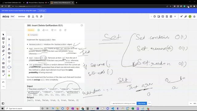 #380. Insert Delete GetRandom O(1) | DSA | Data Structure and Algorithm | Code With Me | JAVA | C+ смотреть онлайн