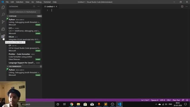 Download and Install VS Code | VS Code Settings for Python смотреть онлайн