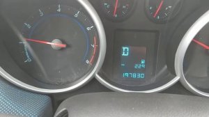 Chevrolet Cruze 1.8 2014 avtomat, Расход топлива (Шевроле Круз)