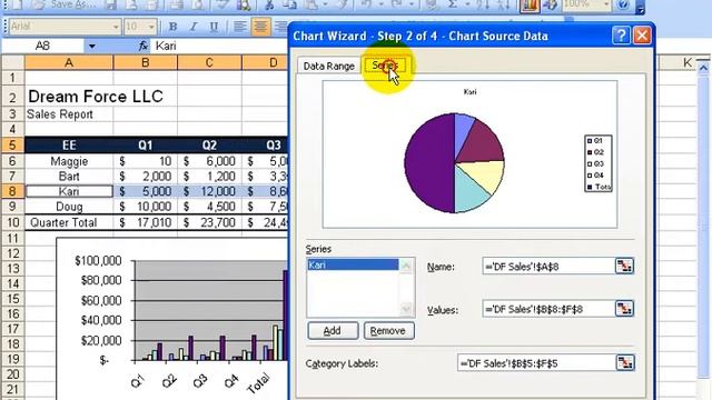 Excel 2003: Pie Charts смотреть онлайн