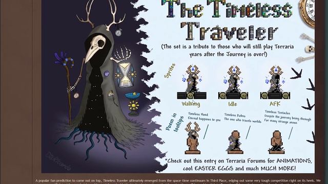 TERRARIA 1.4 JOURNEY'S END - NEW VANITY ITEMS SPOILER REVIEW /Terraria Community Contest WINNERS смотреть онлайн