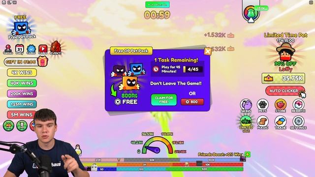 [UGC LIMITED] How To GET THE EMERALD CROWN FAST In Roblox Grimace Race! FREE UGC LIMITED EVENT! смотреть онлайн