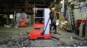 Передвижной мачтовый подъемник GTWY 6-100-1. Видео инструкция по эксплуатации