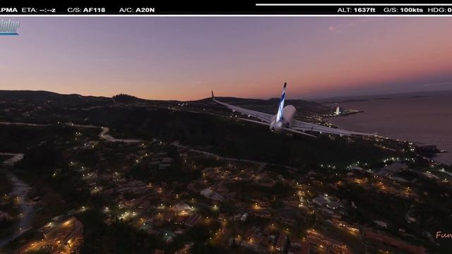 MSFS 2020 Landing Challenge Funchal смотреть онлайн