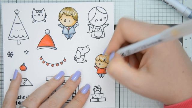 [Video] Demo Colorazione Timbri Natale in Famiglia смотреть онлайн