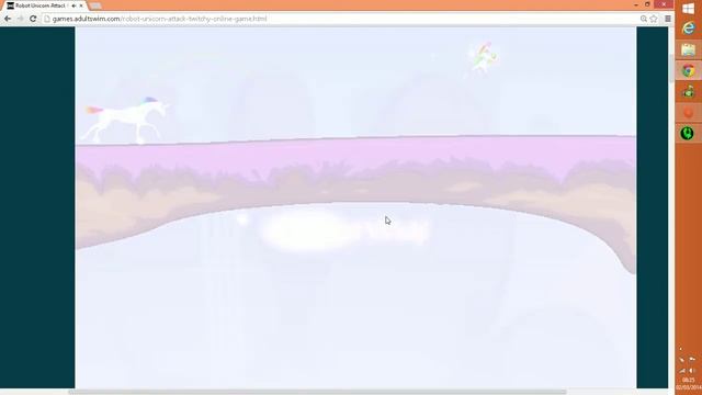 Robot Unicorn Attack 2 (BEST GAME EVER) смотреть онлайн