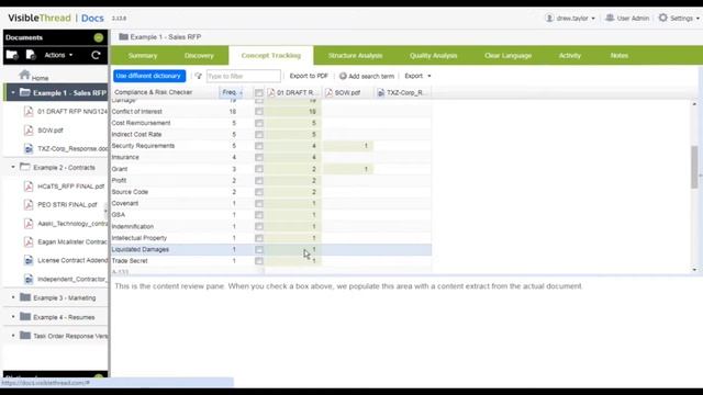 Opentext eDocs & VisibleThread: INSTANT CONTRACT COMPLIANCE | VisibleThread Demos смотреть онлайн