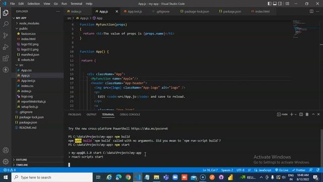 Lesson10-Function Component props - React 1000 Videos смотреть онлайн