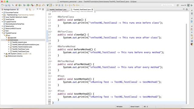 4.5 TestNG Annotations And Asserts Running A Test Suite смотреть онлайн