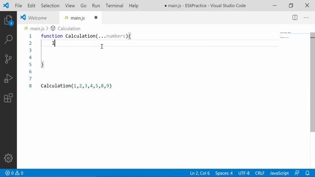 JavaScript Tutorial Bangla ES6 | Rest parameter Part 07 смотреть онлайн