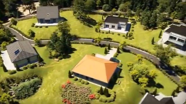 Визуализация поселка