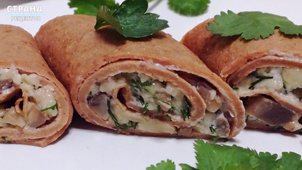 Отличная Закуска на Праздничный стол. Печеночные Рулетики