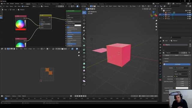 Sobre el funcionamiento del NODO MIXRGB en Blender, blending modes MIX y MULTIPLY смотреть онлайн