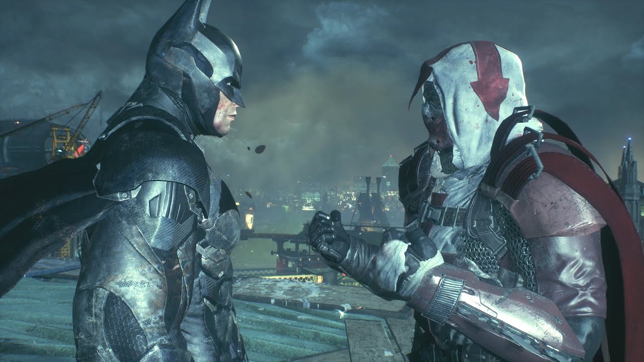 Batman Arkham Knight. Битва с боссом Azrael.