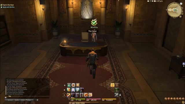 FFXIV - Main Quest - "Foot in the Door" смотреть онлайн