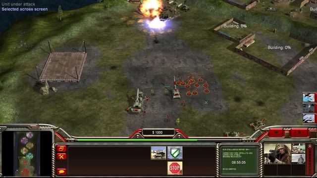Command Conquer Generals Zero Hour China Tank Generals 1 vs 7 China Tank Generals (Shakai Ridgeline смотреть онлайн
